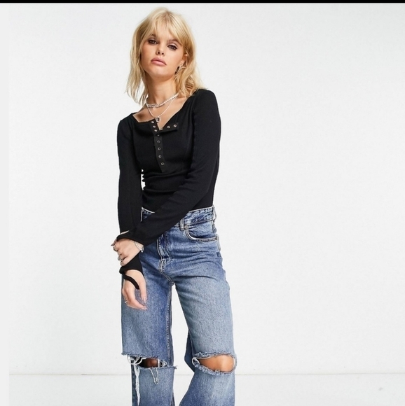 FREE People Sloane Bodysuit, NWT - Picture 5 of 8